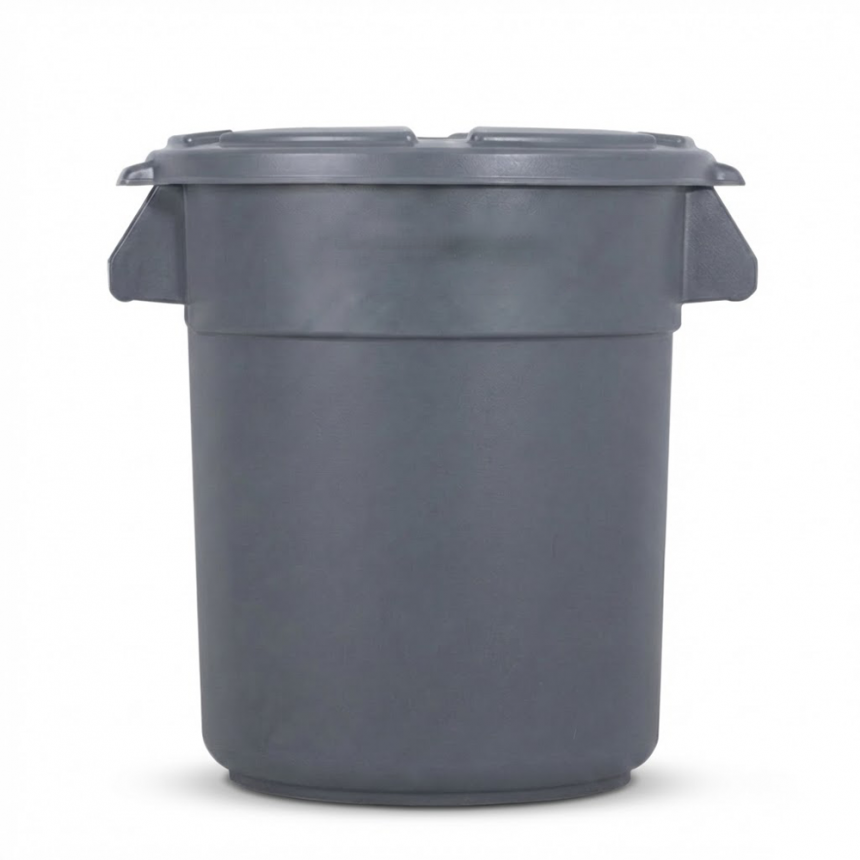 원형 컨테이너 박스 - 스페이스그레이 (12L~75L)