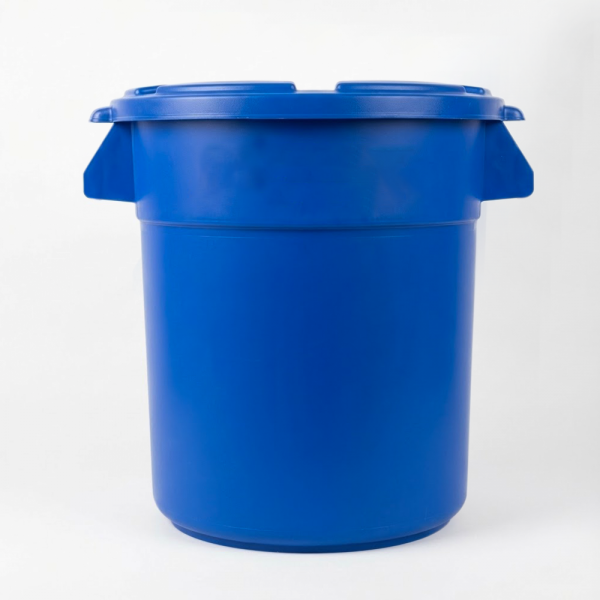 원형 컨테이너 박스 - 아마존블루 (12L~75L)