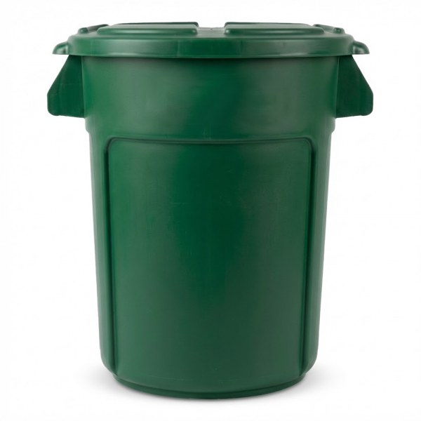 원형 컨테이너 박스 - 셔우드그린 (12L~75L)