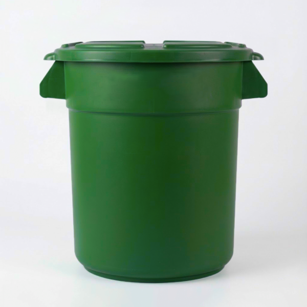 원형 컨테이너 박스 - 셔우드그린 (12L~75L)