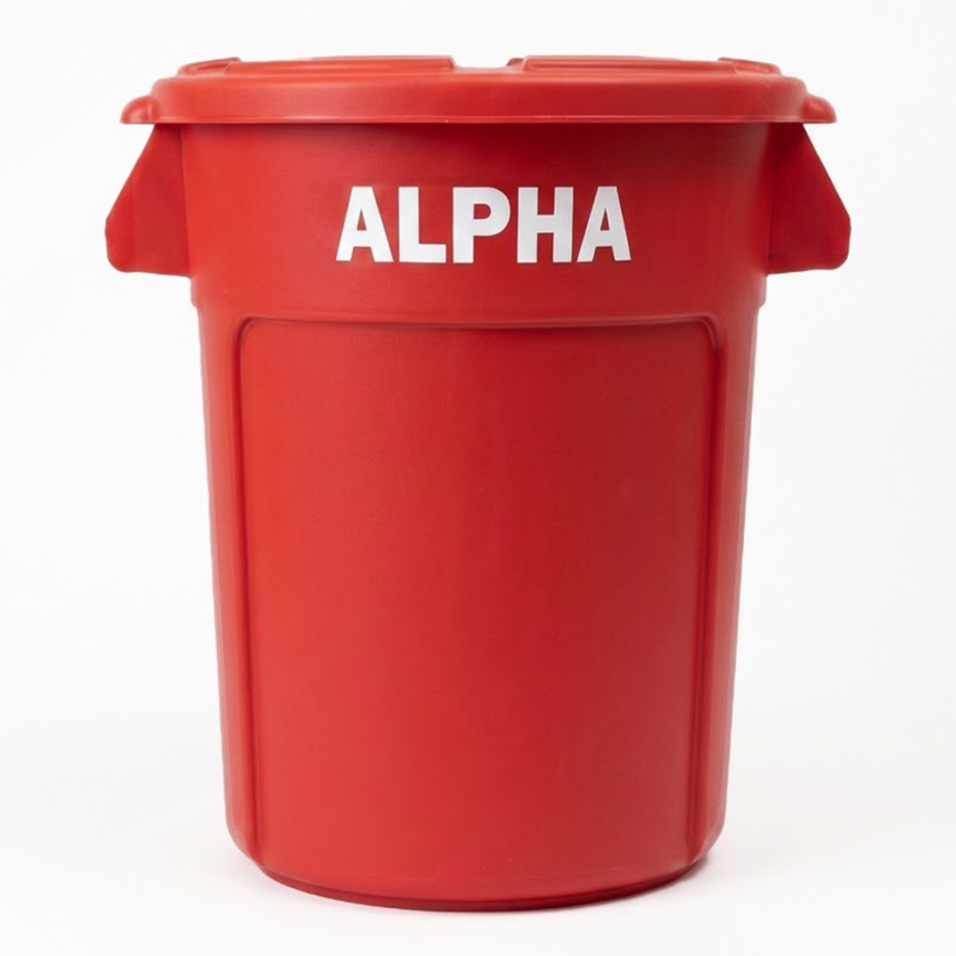 ALPHA 원형 컨테이너 박스 60L (9Color)