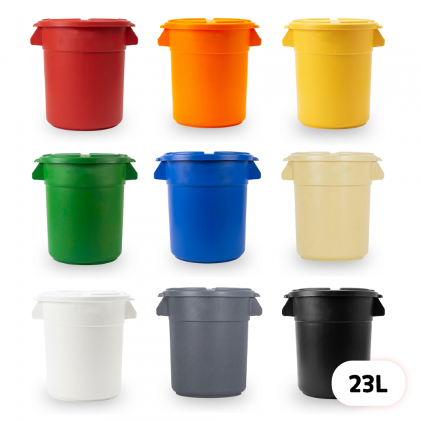 원형 컨테이너 박스 23L (9Color)