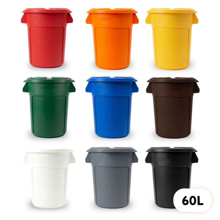 원형 컨테이너 박스 60L (9Color)